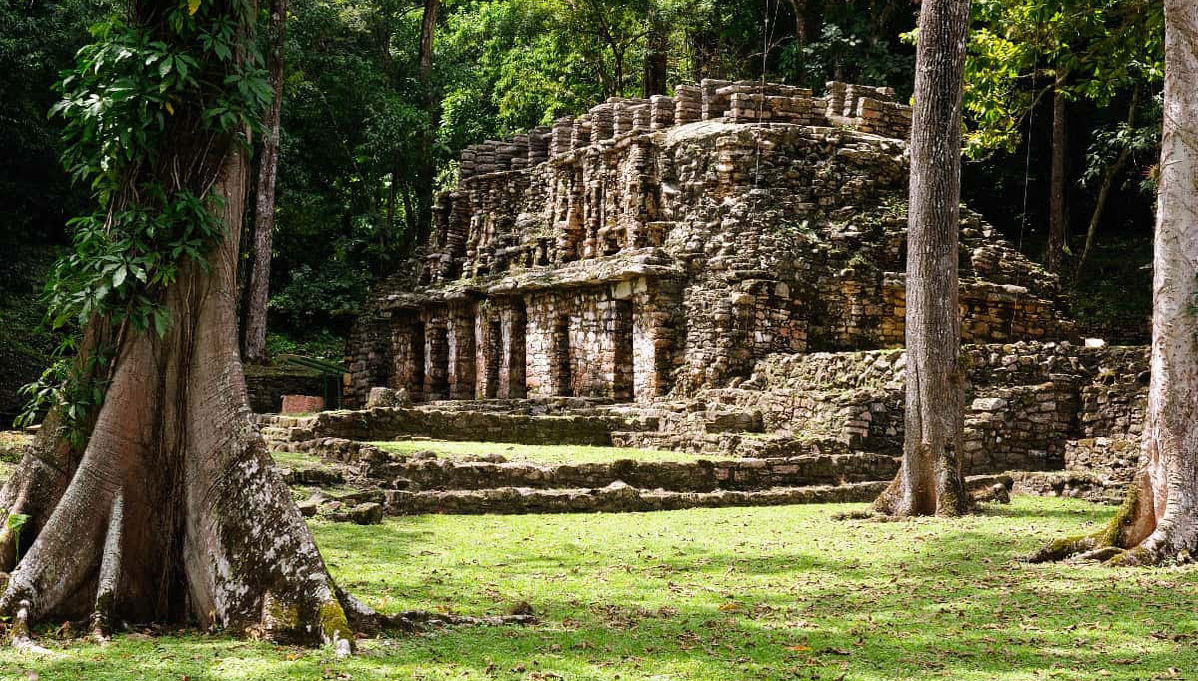 Las Golondrinas Waterfalls & Bonampak 2-Day Trip + Rafting - Foto 1