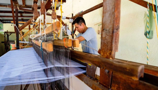 Laboratorio di tessitura preispanica