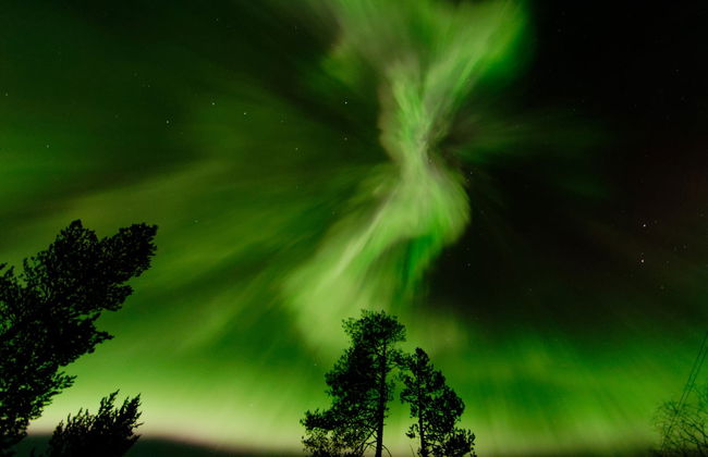 Northern Lights Snowmobile Tour - Photo 1