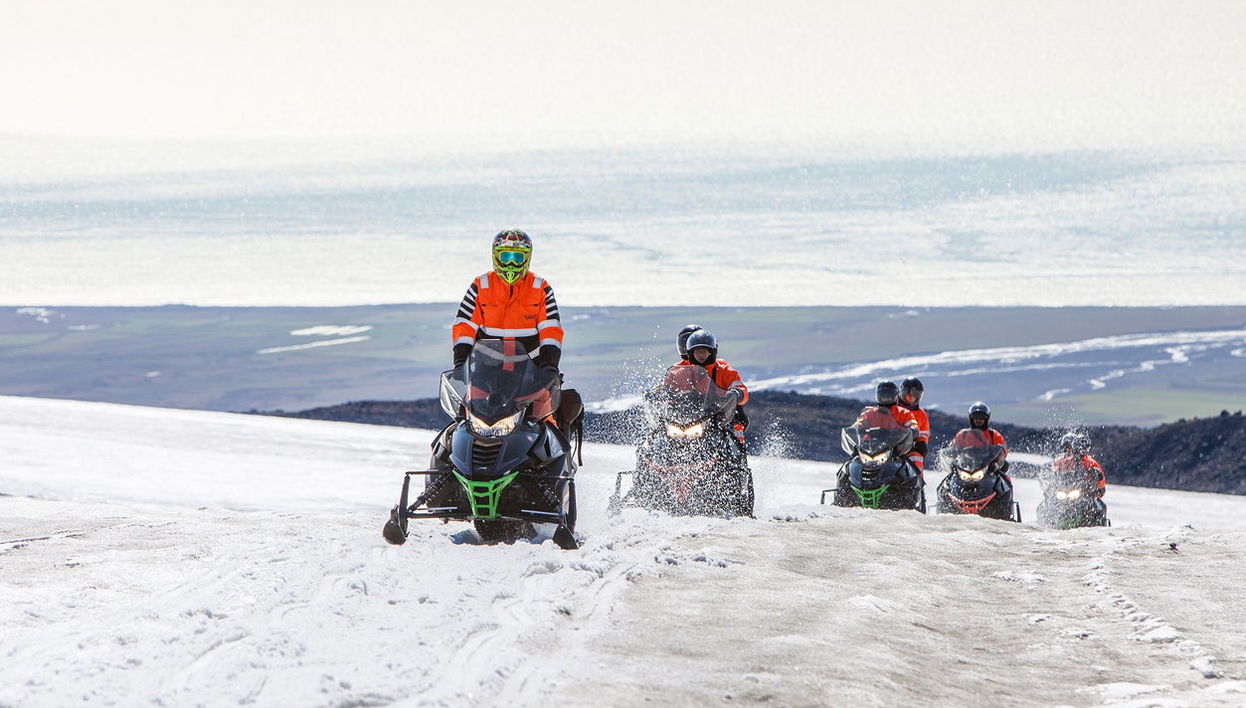 Aventura en moto de nieve por el sur de Islandia - Foto 1