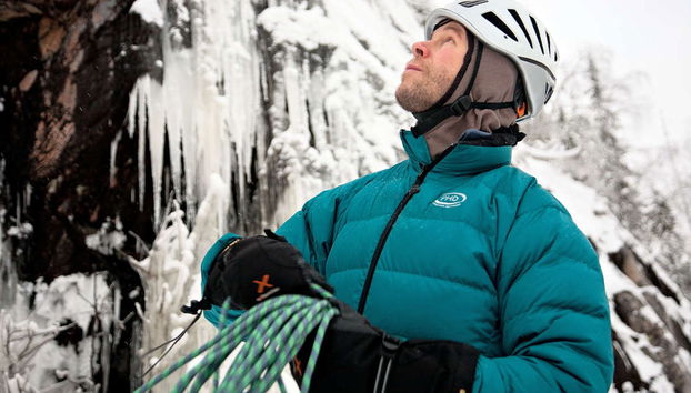 Getting ready to climb