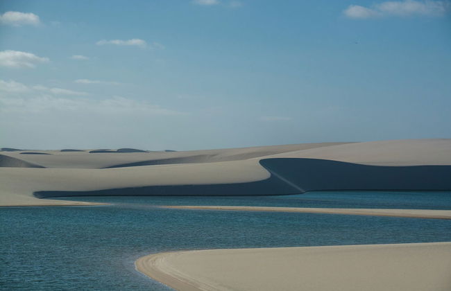 Trilha até as Lagoas Emendadas nos Lençóis Maranhenses - Foto 4