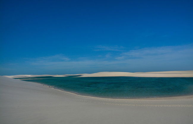 Trilha até as Lagoas Emendadas nos Lençóis Maranhenses - Foto 6