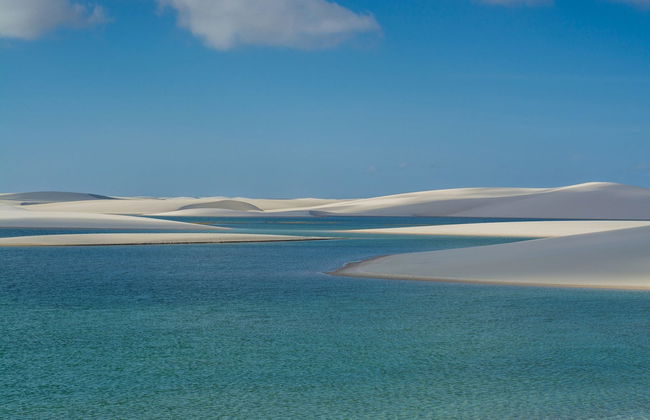 Trilha até as Lagoas Emendadas nos Lençóis Maranhenses - Foto 2