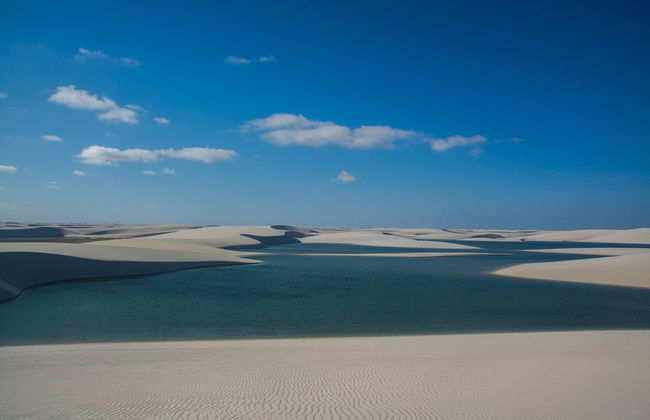 Trilha até as Lagoas Emendadas nos Lençóis Maranhenses - Foto 7