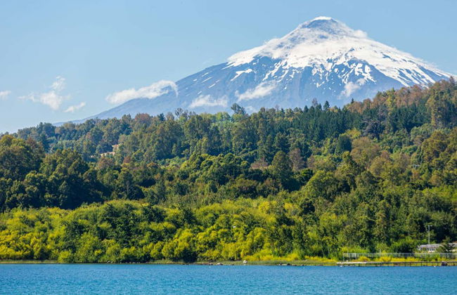 Paddle surf sul lago Caburgua - Foto 3