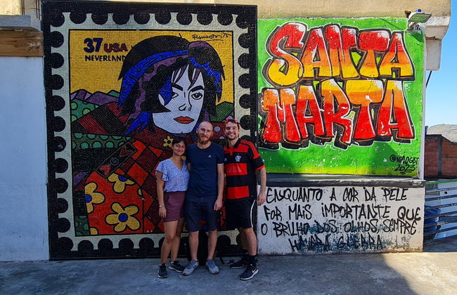 Tour della favela Santa Marta con pranzo o partita di calcio - Foto 1