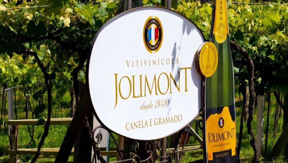 Ingresso da vinícola Jolimont