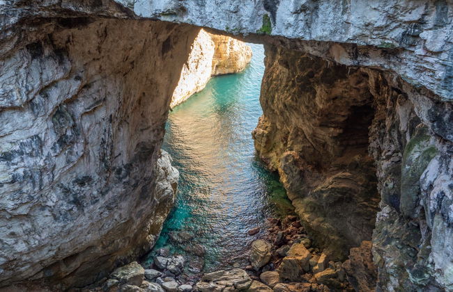 Balade en bateau à la Montagna Spaccata et Monte Orlando - Photo 1