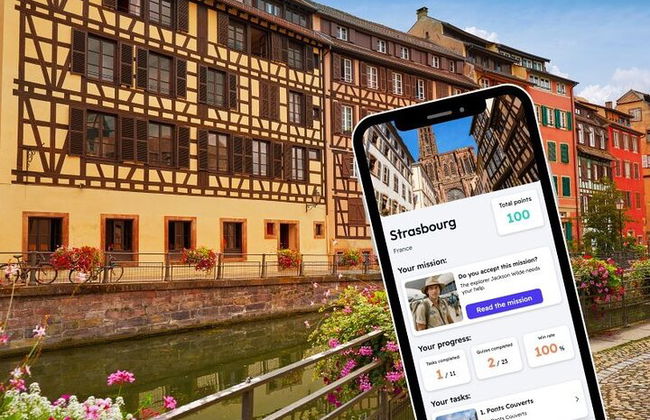 Juego de exploración de Estrasburgo y recorrido por la ciudad en tu teléfono - Foto 1