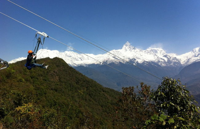Zip-Flyer en Pokhara - con traslados - Foto 2