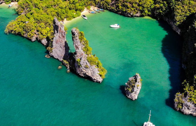 Escursione all'isola di James Bond, Koh Yao e isola Hong in barca - Foto 11