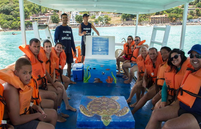 Giro in barca al Morro do Careca - Foto 1