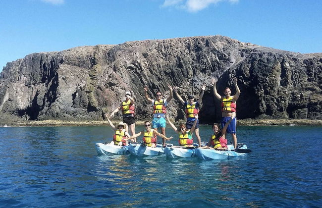 Kayak y snorkel en la playa de Papagayo desde Playa Blanca - Foto 3