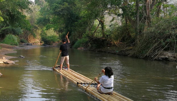 Passeio de jangada de bambu por Quimbaya - Foto 2