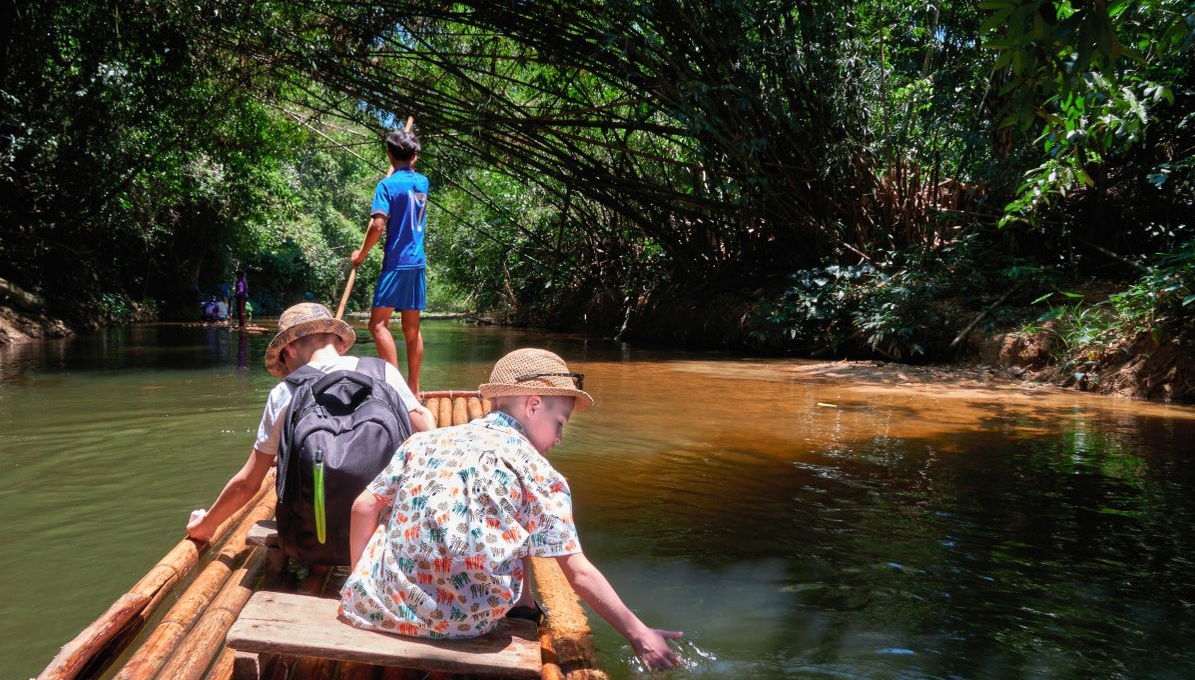 Paseo en balsa de bambú por Quimbaya - Foto 1