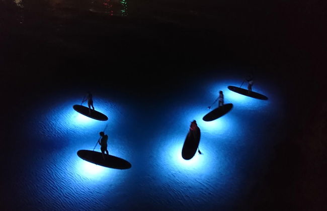 Paddle surf nocturno en Jávea - Foto 4