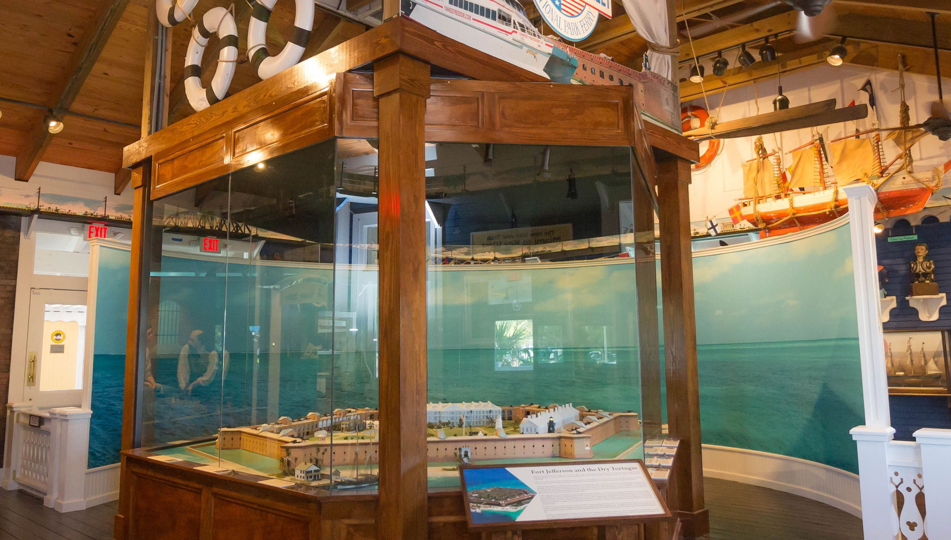 Ingresso do Museu Sails to Rails