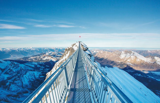 Billet pour le Glacier 3000 avec accès au téléphérique, télésiège et belvédère - Photo 4