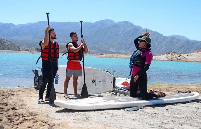 Paddle surf en el embalse Potrerillos - Foto 2