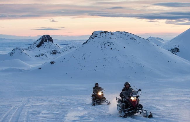 Langjökull Glacier Snowmobile Tour - Photo 4