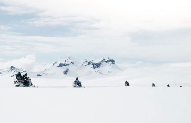 Langjökull Glacier Snowmobile Tour - Photo 1