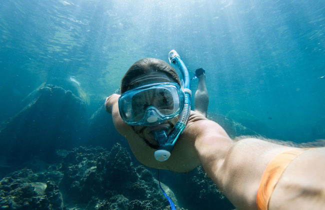Snorkel en Dhiffushi - Foto 7