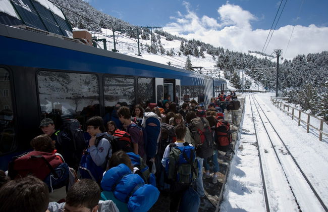 Train à crémaillère de la Vallée de Nuria - Photo 6