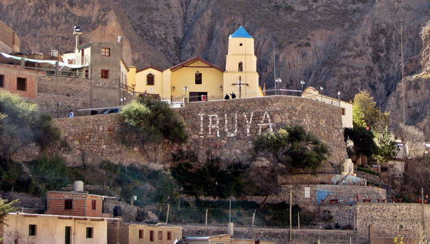 Panorâmica de Iruya, no norte da Argentina