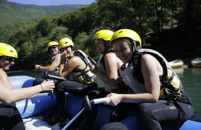 Rafting no rio Tara - Foto 4