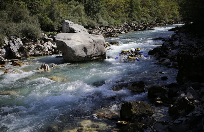 Rafting no rio Tara - Foto 2