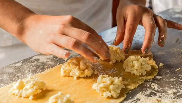 Deliciosa pasta rellena