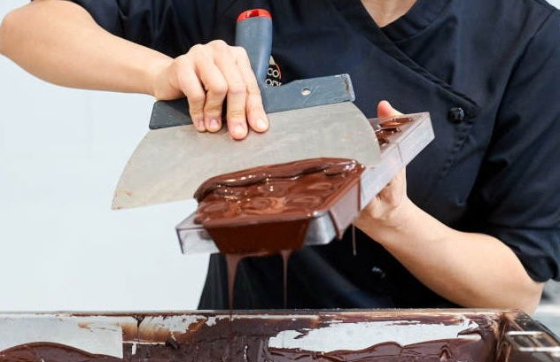 Taller de chocolate en el Choco Story de Bruselas - Foto 8