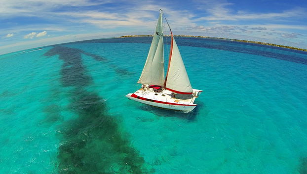 Excursion à Isla Mujeres en catamaran - Photo 2