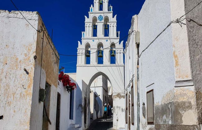 Esplora Pyrgos, Megalochori, Emporio e gli Scavi di Akrotiri – Tour privato di mezza giornata - Foto 4