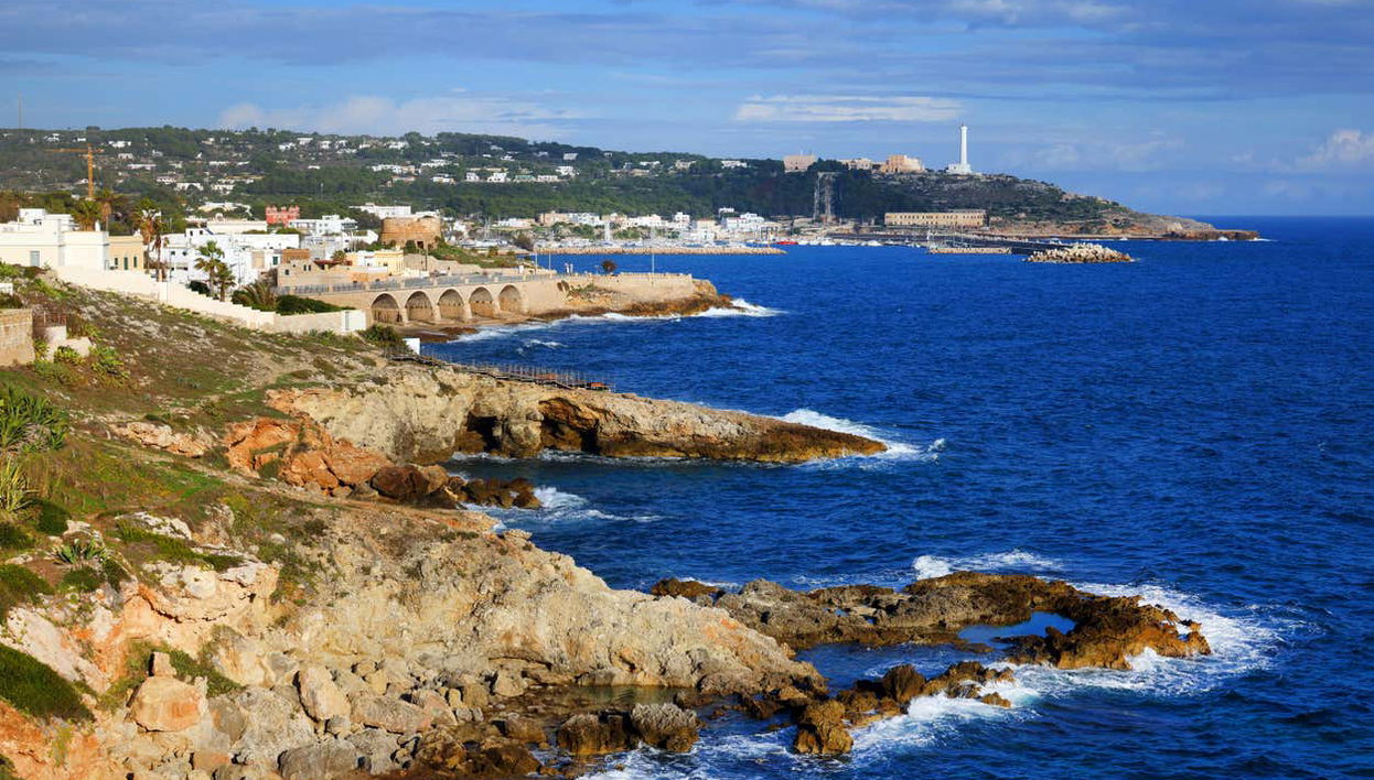 Balade en bateau le long de la côte de Santa Maria di Leuca - Photo 1