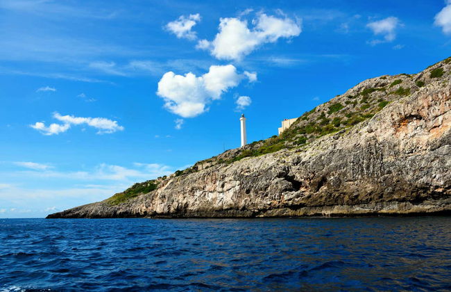 Balade en bateau le long de la côte de Santa Maria di Leuca - Photo 4