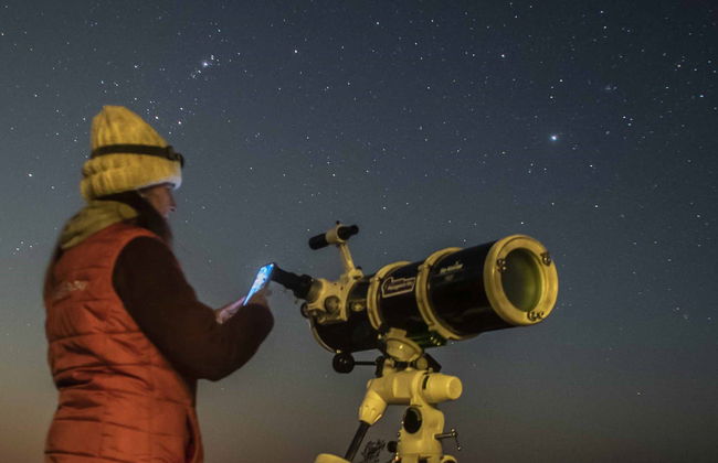 Observación de estrellas en la playa El Doradillo - Foto 2