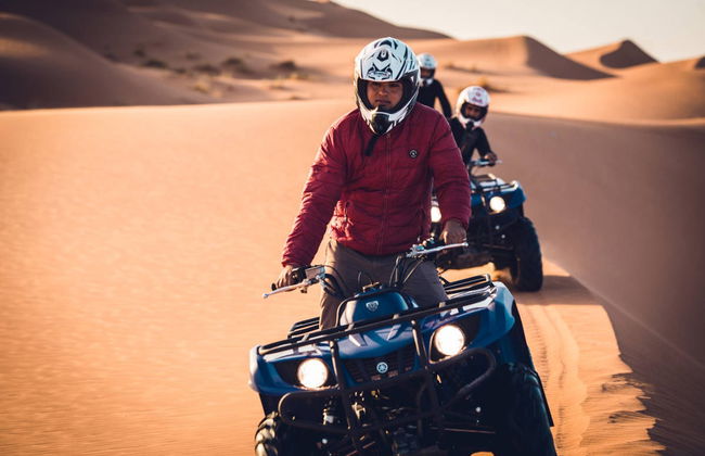 Balade en quad dans le désert de Merzouga - Photo 4