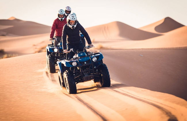 Balade en quad dans le désert de Merzouga - Photo 2