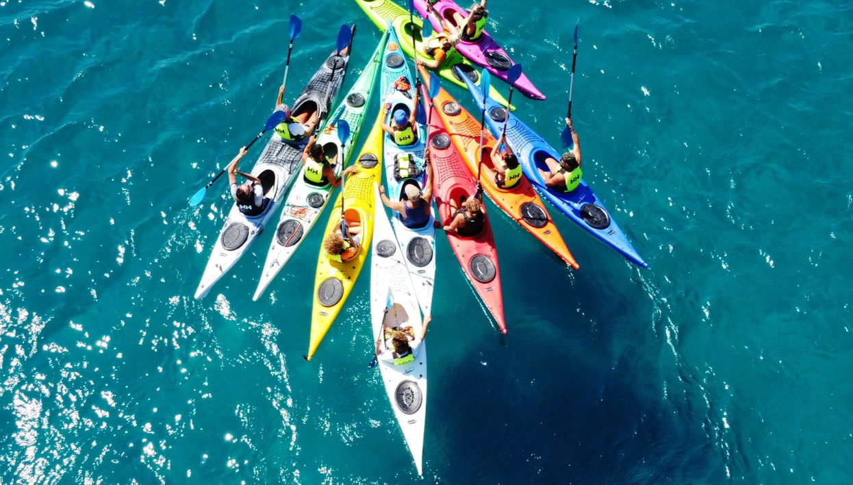 Tour de caiaque por Sant'Antioco