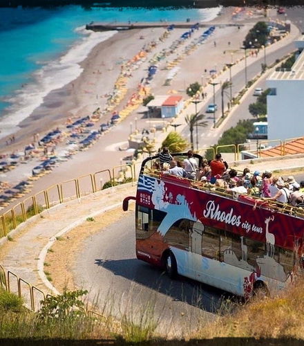 Foto de Autobús turístico de Rodas
