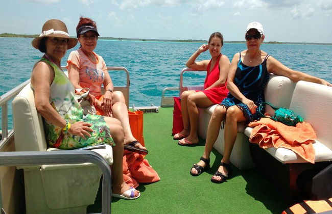 Paseo en lancha por la laguna Bacalar - Foto 4