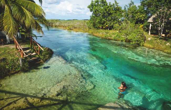 Bacalar Lagoon Boat Trip - Foto 1