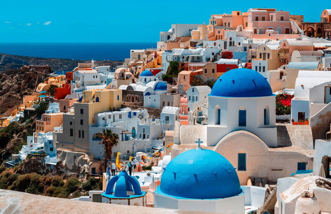 Excursion à Akrotiri, Plage Rouge et Oia - Photo 2
