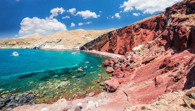Excursion à Akrotiri, Plage Rouge et Oia - Photo 4