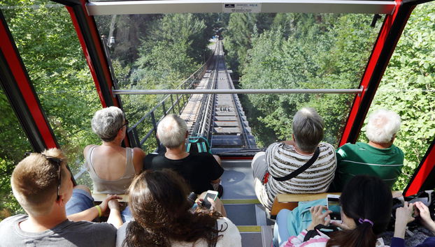 Funicular a Harder Kulm - Foto 5