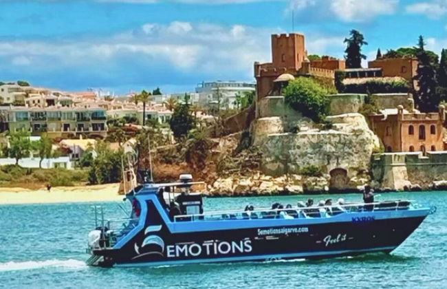 Giro in barca nella grotta di Benagil + Avvistamento di delfini - Foto 14