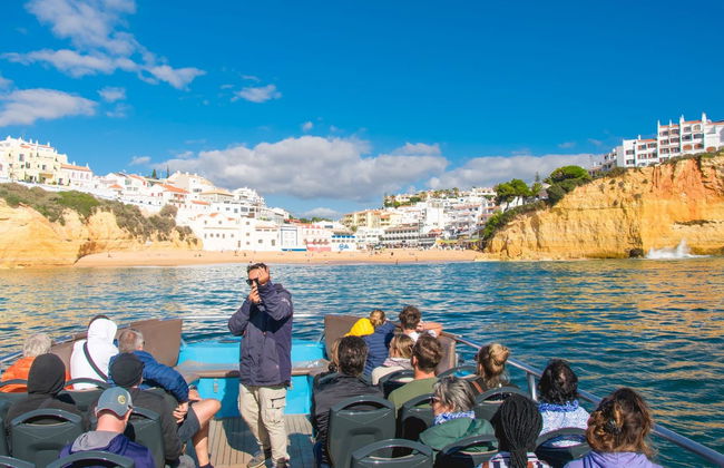 Giro in barca nella grotta di Benagil + Avvistamento di delfini - Foto 16