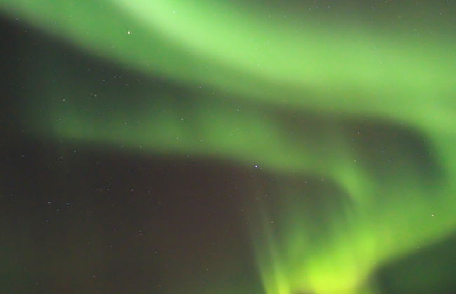 Paseo en moto de nieve bajo la aurora boreal - Foto 3